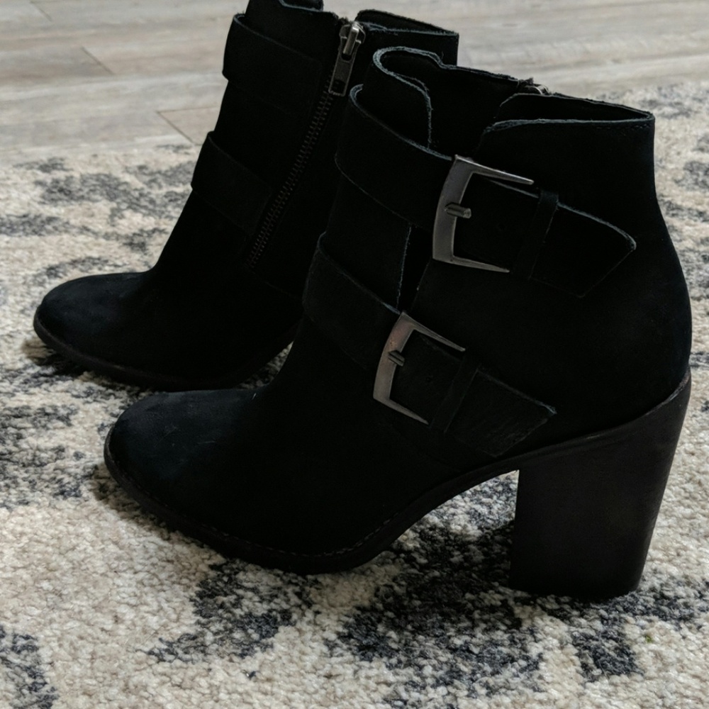 Steve Madden Leather Ankle Boots